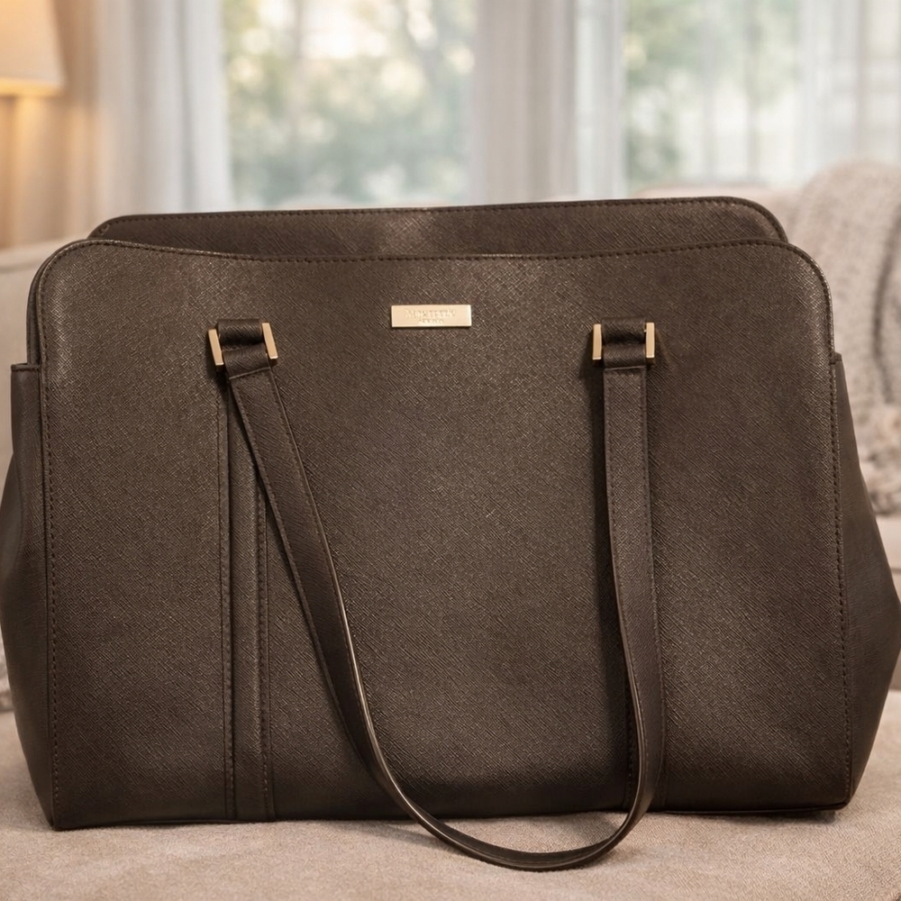 Kate Spade Black Tote Bag WKRU2011